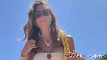 Bikini-clad Luisa Zissman soaks up the sun after hitting back at 'skinny shamers' and branding people who eat McDonald's 'gross lazy sloths'