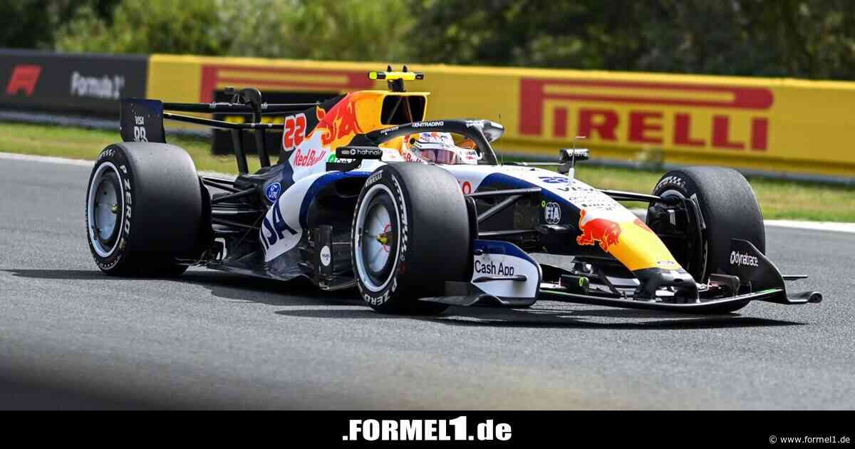 So lief der erste Tag von Yuki Tsunoda beim Formel-1-Comeback