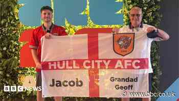Jacob and his grandad take Hull City to America