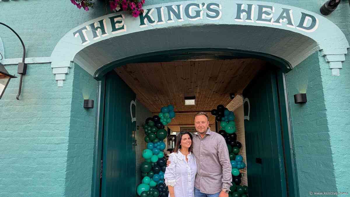 Historic village pub in Kent reopens after huge £1.5m revamp