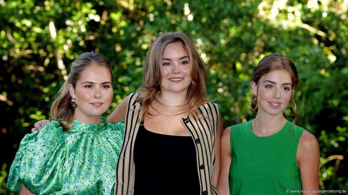 Stalker ist frei: Sorge um niederländische Prinzessinnen Catharina-Amalia und Alexia