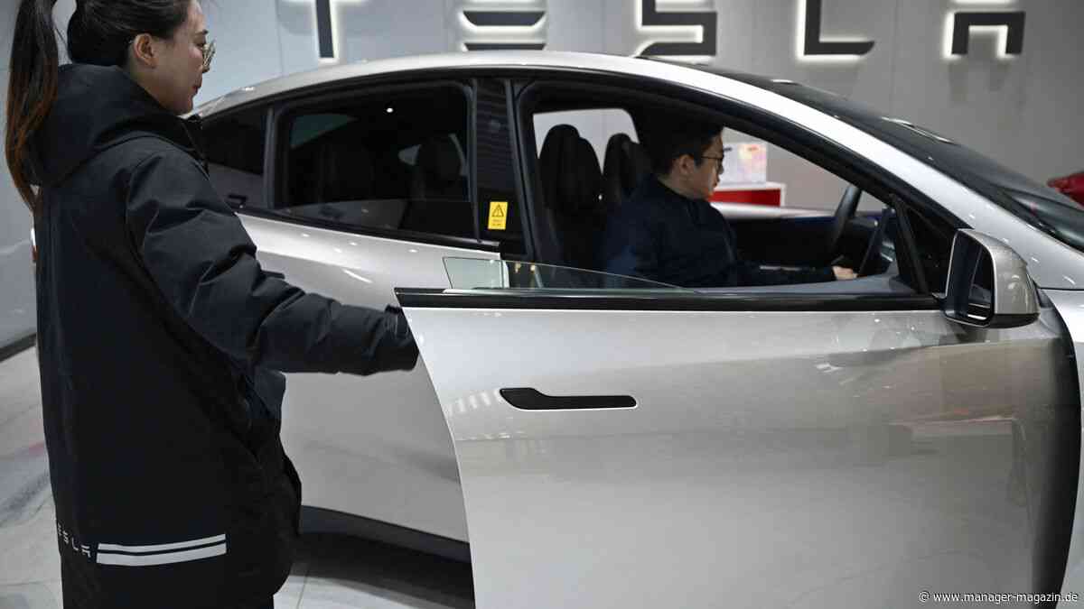 Tesla: E-Autobauer ruft wegen Problemen bei Türgriffen fast drei Millionen Autos in China zurück