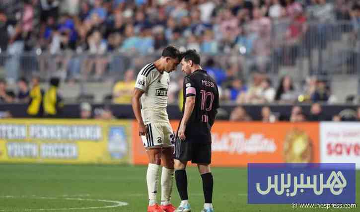 غرامة مالية ضد ميسي بعد صفع لاعب
