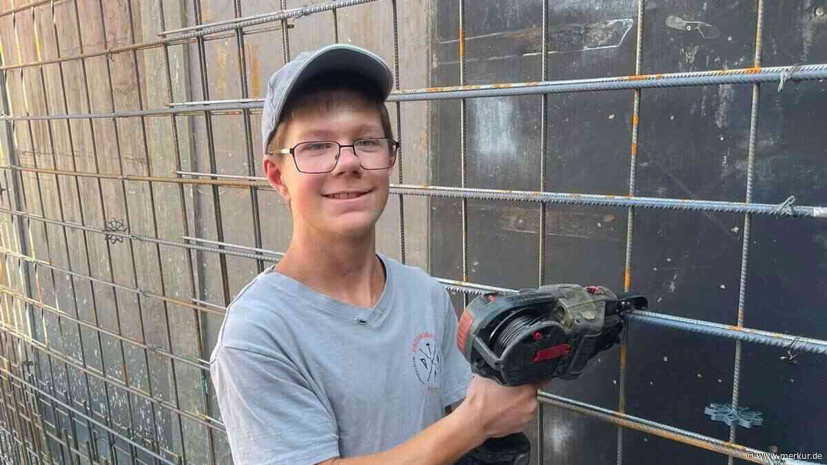 Maurer-Azubi arbeitet bei 50 Grad im Keller – und ist begeistert