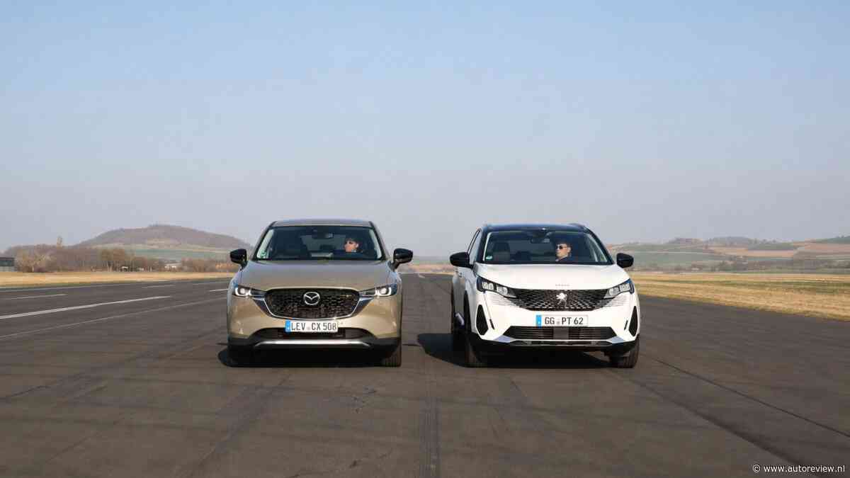 TEST tweedehands Mazda CX-5 en Peugeot 3008 - als de prijs beslist, is de keus simpel