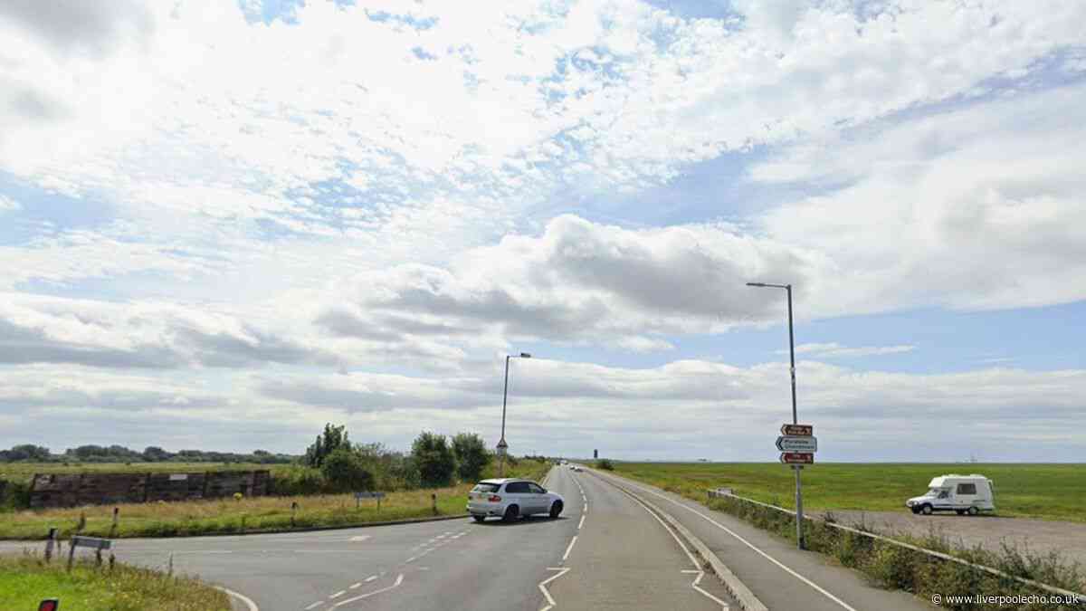 Main Merseyside road closed for seven hours after crash