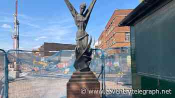 Iconic Coventry sculpture to find new city centre home as it gets hidden by building work