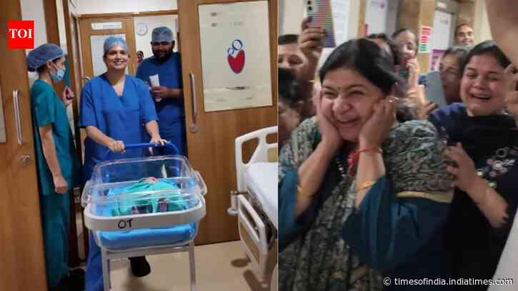 After 52 years of only boys, an Indore family finally welcomed a baby girl, video moves millions