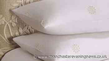 'Pretty' Dusk bedding set slashed to £28 has vintage broderie detailing