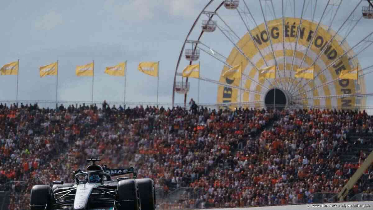 Sprintrennen: Russell-Sieg von der Pole in den Dünen