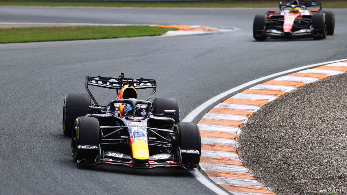 George Russell pakt sprintzege in Zandvoort, Max Verstappen houdt Lewis Hamilton achter zich