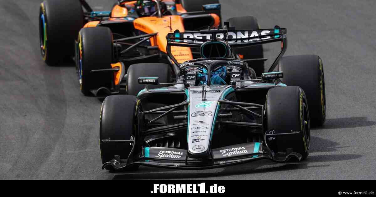 F1-Sprint Zandvoort: Russell gewinnt, Antonelli auf Platz 4 im Ziel