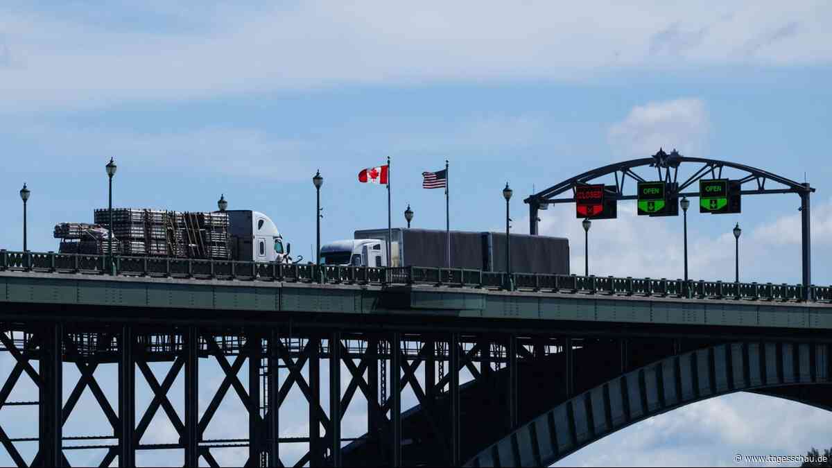 Handelsgespräche gescheitert - USA verhängen neue Zölle gegen Kanada