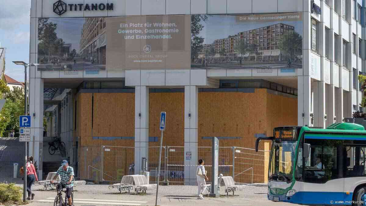 Riesen-Banner zeigt neue Harfe – doch Stadt und Investor haben andere Vorstellungen