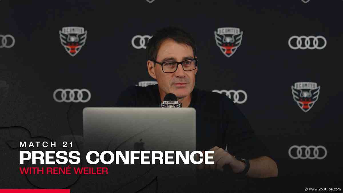 René Weiler Pre-Match Press Conference | Charlotte FC vs D.C. United | MLS 2026
