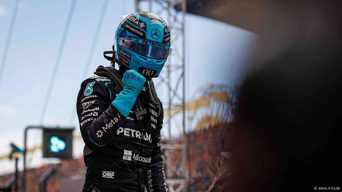 Russells perfektes Timing: Wetterfrosch beschert Mercedes-Pilot Sprintsieg