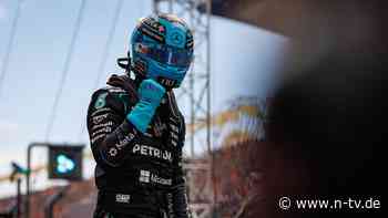 Russells perfektes Timing: Wetterfrosch beschert Mercedes-Pilot Sprintsieg
