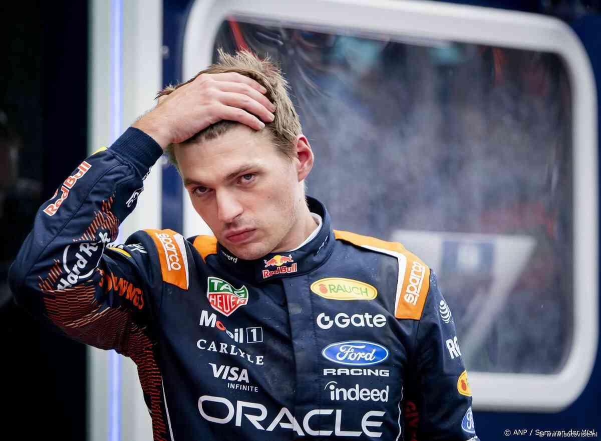 Verstappen kijkt met gemengde gevoelens terug op sprintrace