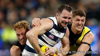 AFL LIVE: Young Tiger taken to hospital; Cats and Crows on the front foot as the race for finals spots ignites