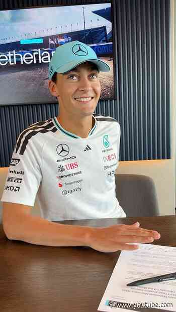 George is OFF THE MARKET!!! #MercedesAMGF1 #GeorgeRussell
