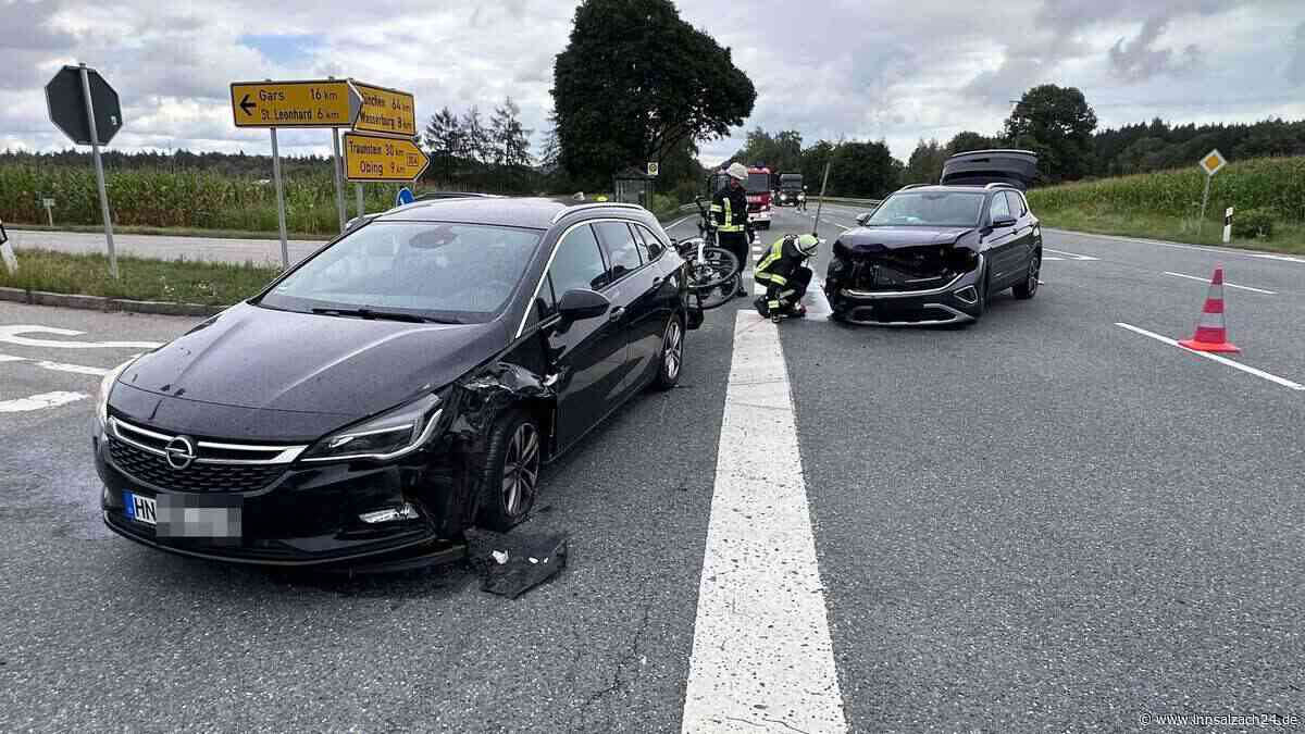 Schon wieder Unfall auf der B304 – nur 400 Meter von tödlicher Unfallstelle entfernt