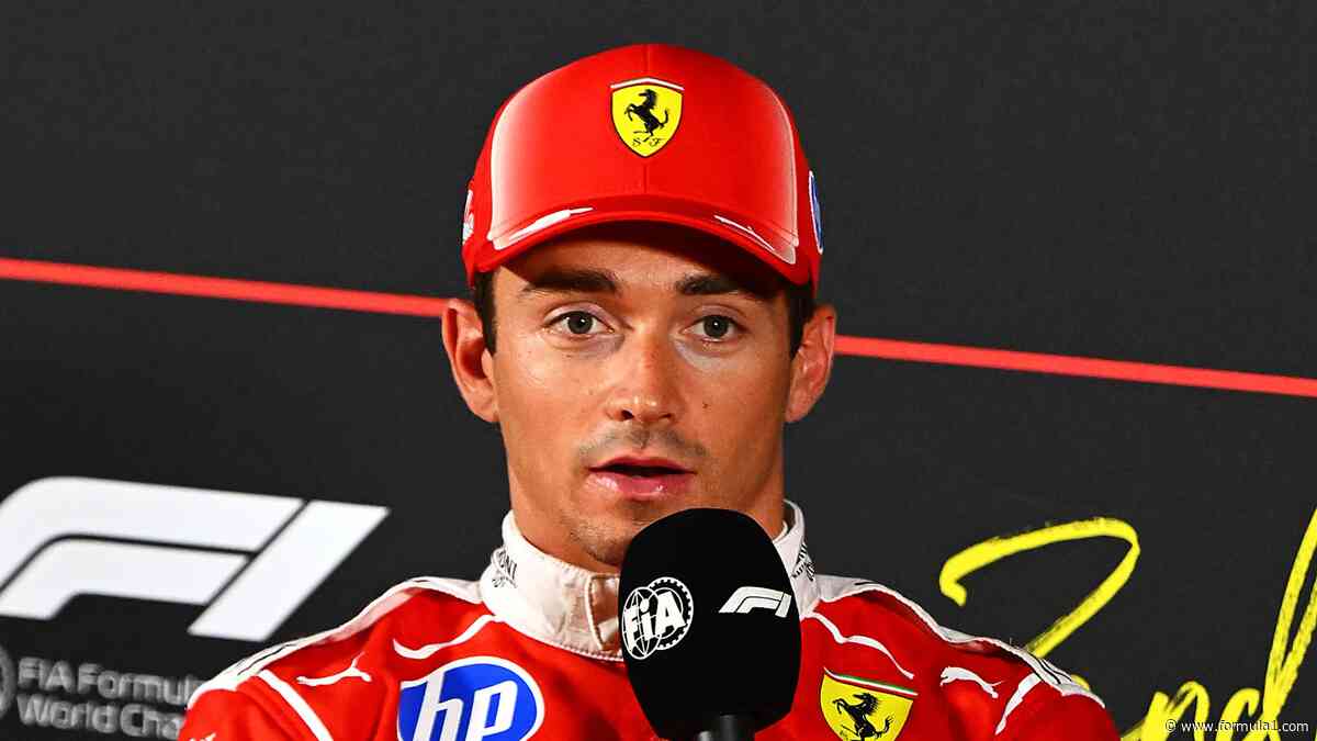 Leclerc praises Ferrari’s ‘homework’ amid Sprint tyre gamble