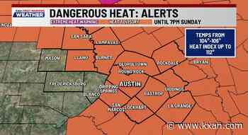 Near-record heat this weekend, no end to heat in sight