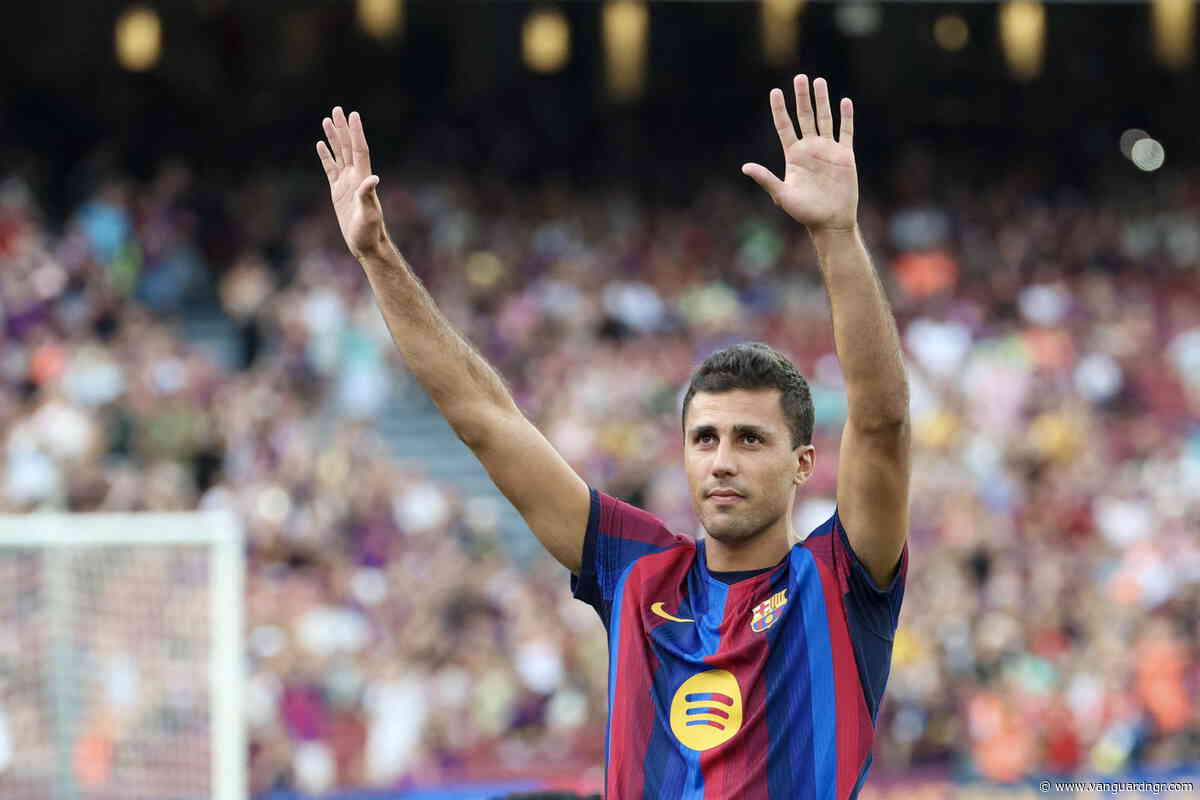 LaLiga: Barca’s new arrival Rodri to miss Elche opener