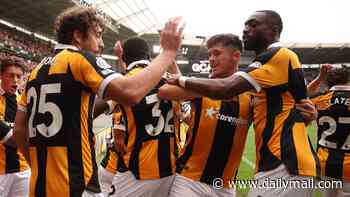Hull vs Manchester United - Premier League LIVE: Hosts stun Michael Carrick's Red Devils with snatched opening goal as visitors feel the early pressure
