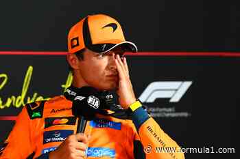 Norris concedes McLaren ‘not quick enough’ in Zandvoort
