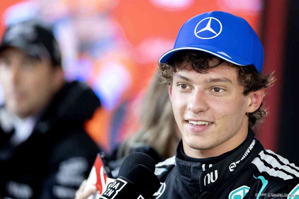 Formule 1-leider Antonelli loopt iets uit na sprintrace
