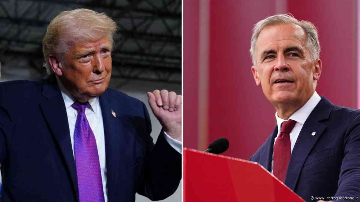 Usa-Canada, niente accordo sui dazi: Trump impone tariffe del 50% su 20 miliardi di prodotti. Carney: “Risponderemo dollaro per dollaro”