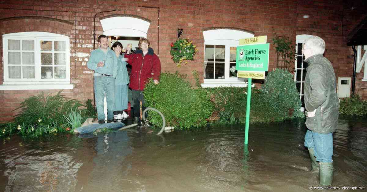 The day Warwickshire village faced devastating flood with a cup of tea