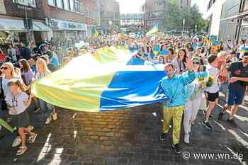 Ukrainer in Münster feiern Unabhängigkeitstag
