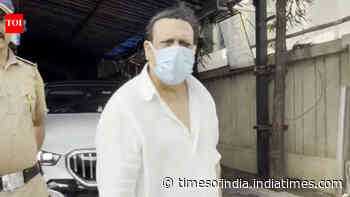 Govinda SPOTTED outside hospital amid Sunita's 2nd marriage claims