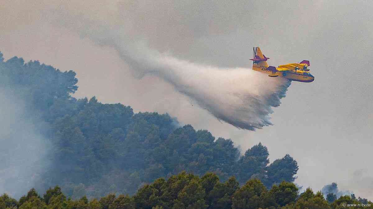 Waldbrand und Überschwemmungen: Spaniens Feuerwehr kämpft mit zwei Extremen