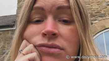 Pregnant Laura Woods hits back at 'odd' troll with clip of her makeup free complexion after he claimed her face 'doesn't move'