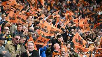 Gloating Hull City fans taunt Joe Cole after his bizarre claim he had snubbed covering their Premier League return for TNT Sports - as they race into two-goal lead against Man United before half time