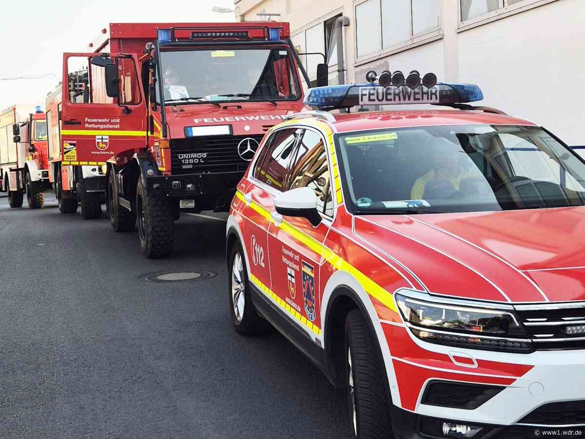 NRW-Feuerwehr hilft bei Waldbränden in Serbien