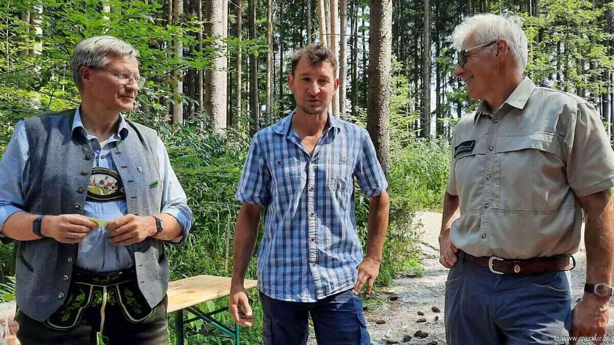 Neuer Forstweg bei Deining: 3000 Kubikmeter Kies für 26 Waldbesitzer