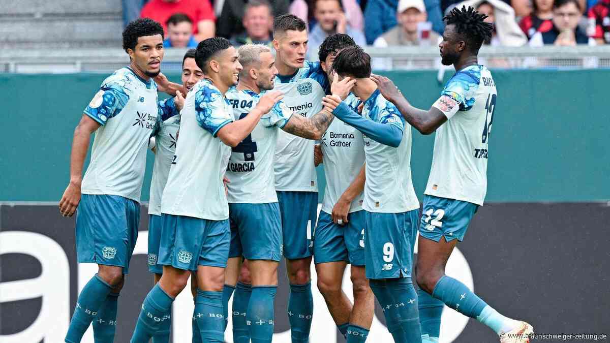 DFB-Pokal: Eiskaltes Leverkusen ist weiter – Augsburg müht sich in Cottbus
