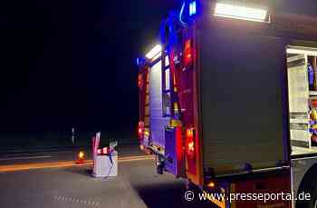 FW Hünxe: Amtshilfe für den Rettungsdienst auf der BAB 3