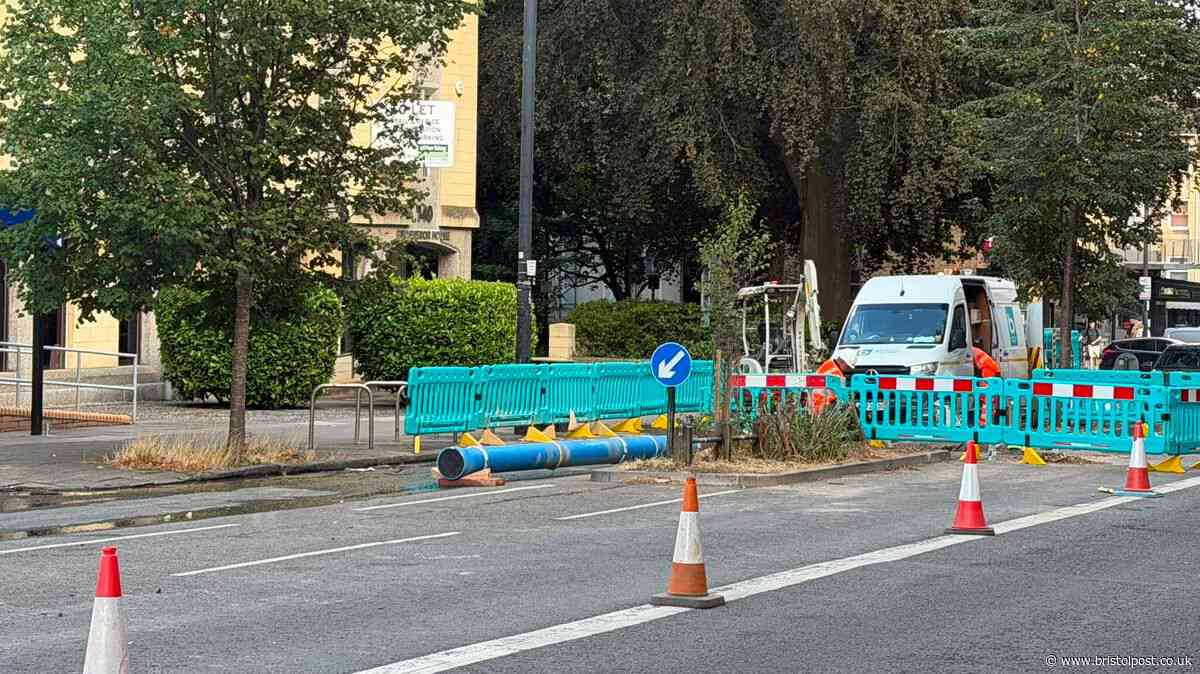 Water gushing from burst main in Clifton - updates