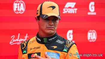 Norris: 'Nothing we can do' on struggling McLaren