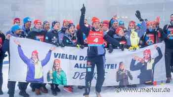 „Alte Liebe rostet nicht“: Ex-Biathlon-Star hat nach dem Karriereende nichts verlernt