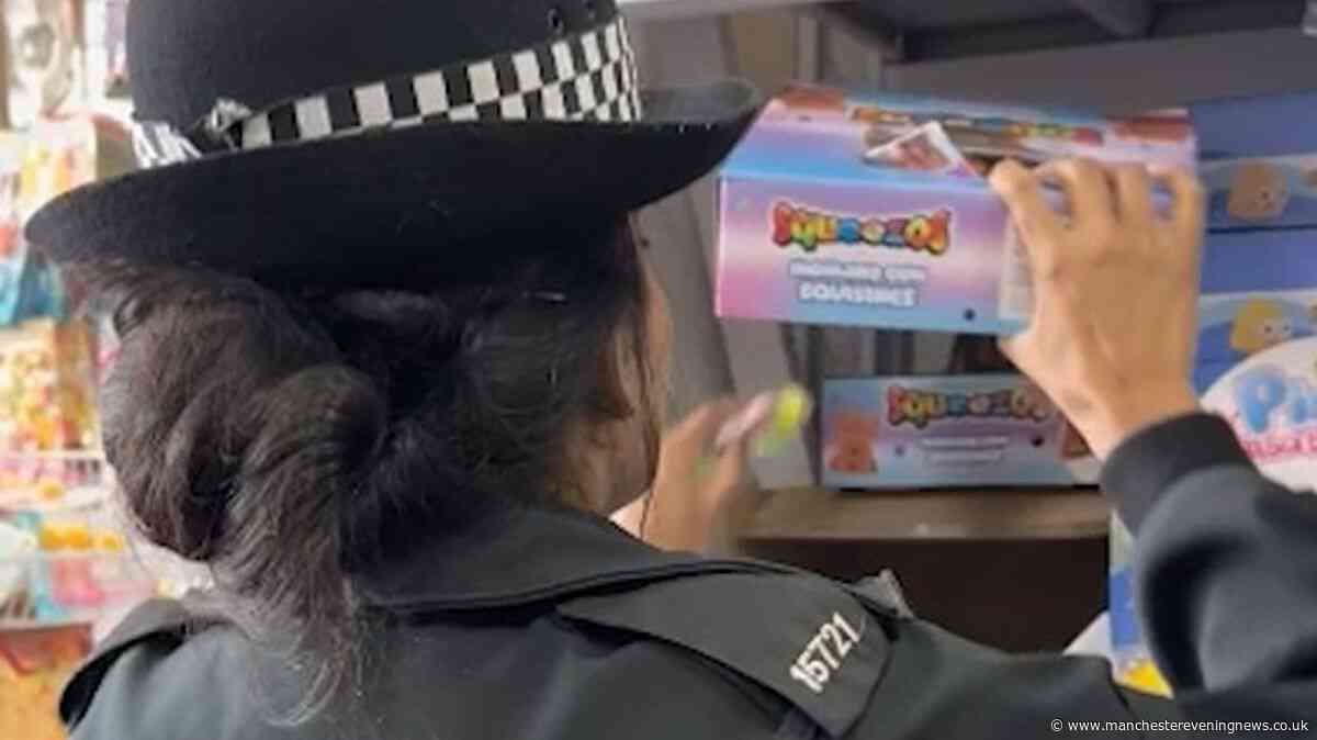 Huge £100k haul of 'poor-quality' toys seized from Strangeways shops