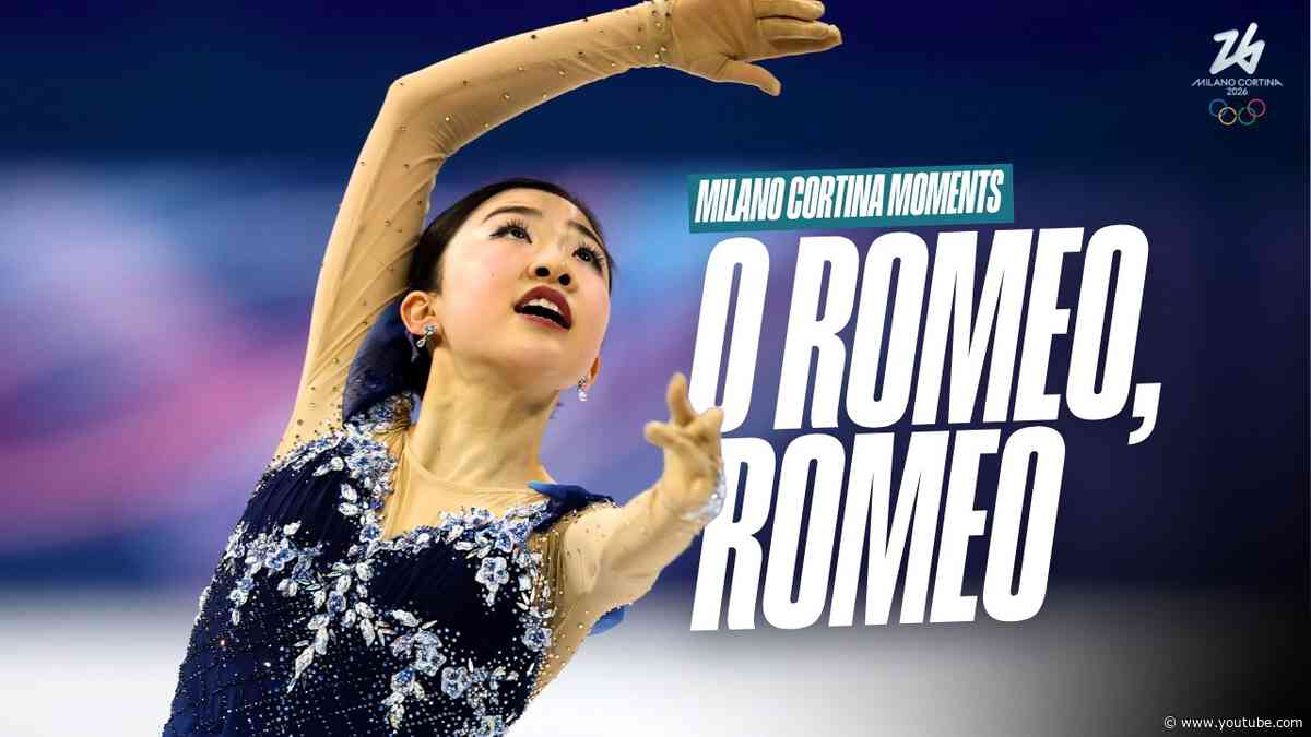 Chiba Mone's Beautiful Free Skate to Romeo and Juliet 💕⛸️ | Milano Cortina 2026