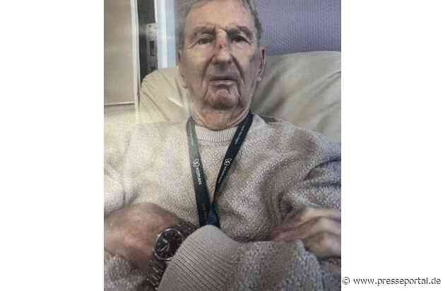 POL-F: 260822 - 1086 Frankfurt - Kalbach: 85-Jähriger vermisst
