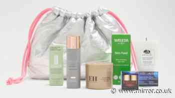 M&S £30 beauty bag reduced to £12 with Estee Lauder 'magic in a jar' eye cream