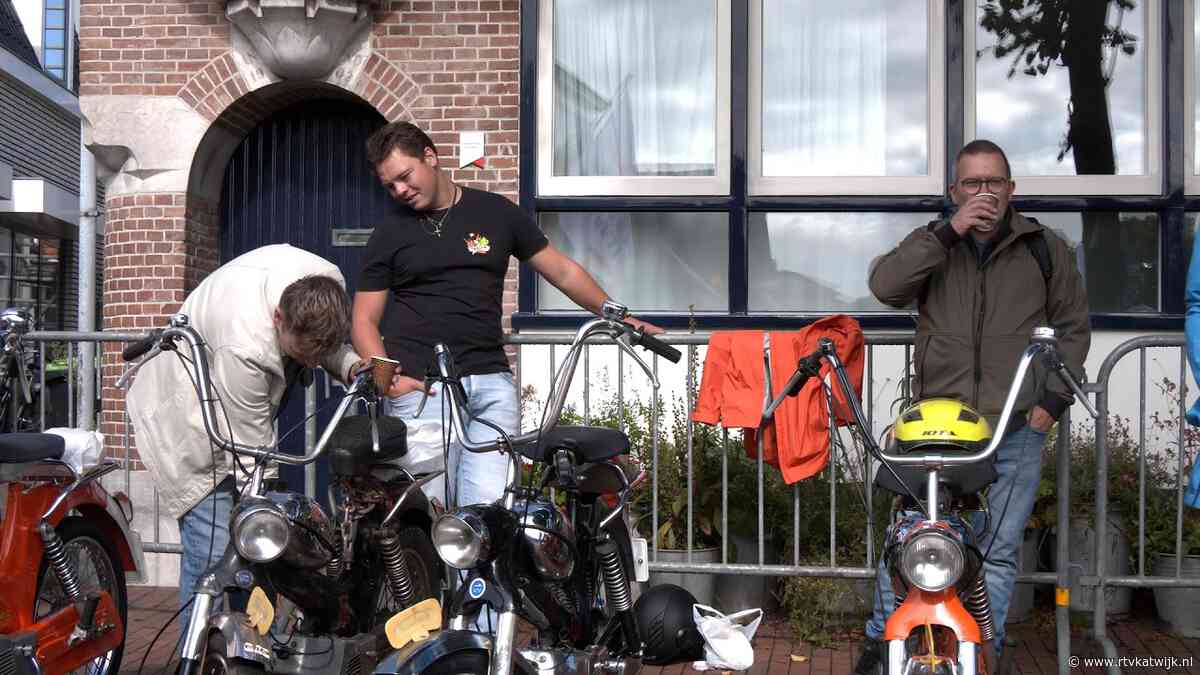 Oldtimerliefhebbers kwamen samen tijdens Brommer Meeting